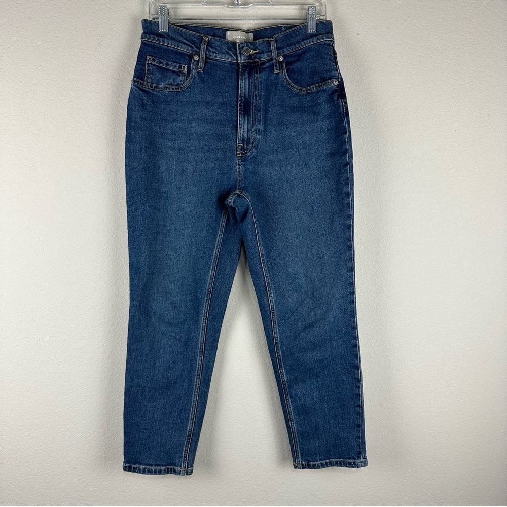 Everlane Medium Wash Straight Cropped Jeans Size 29